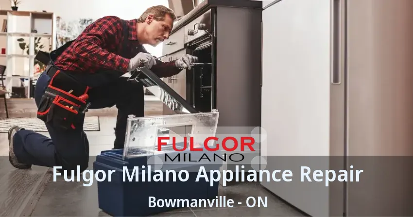 Fulgor Milano Appliance Repair Bowmanville - ON