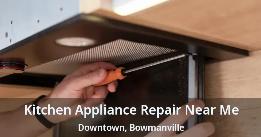 Kitchen Appliance Repair Near Me Downtown, Bowmanville - ON