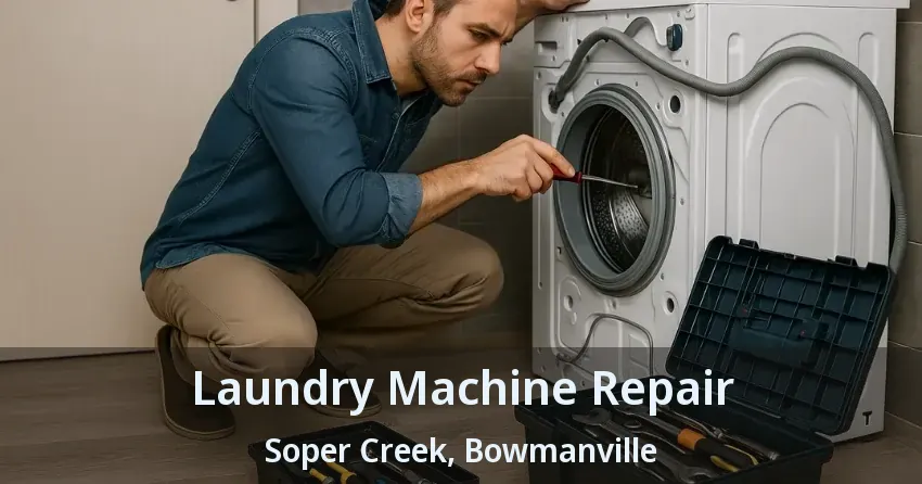 Laundry Machine Repair Soper Creek, Bowmanville - ON