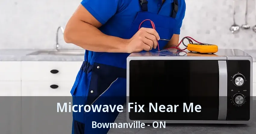 Microwave Fix Near Me Bowmanville - ON