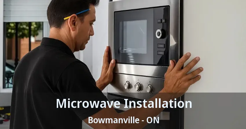 Microwave Installation Bowmanville - ON